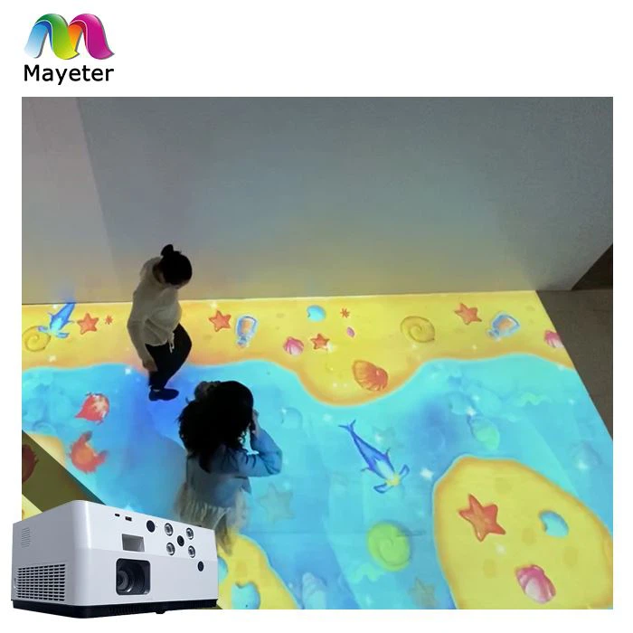 Pretpark interactieve projector