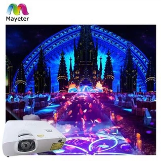 Meeslepende trouwzaalprojector