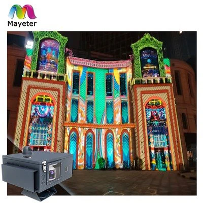 Outdoor mapping-projectie