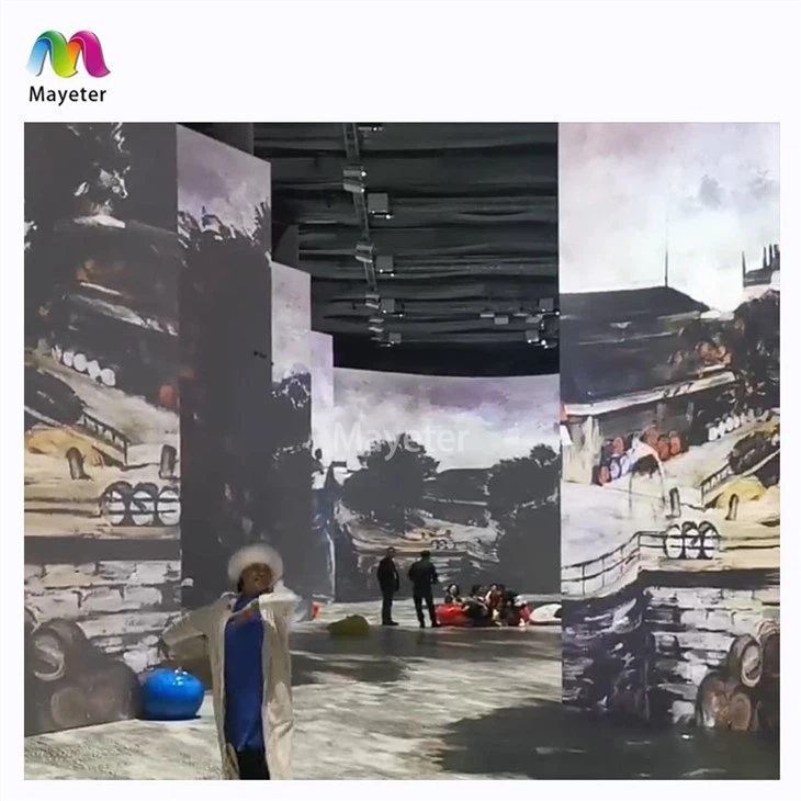 Interactive Touch Hologram 3d 7d Hologram Laser Projector